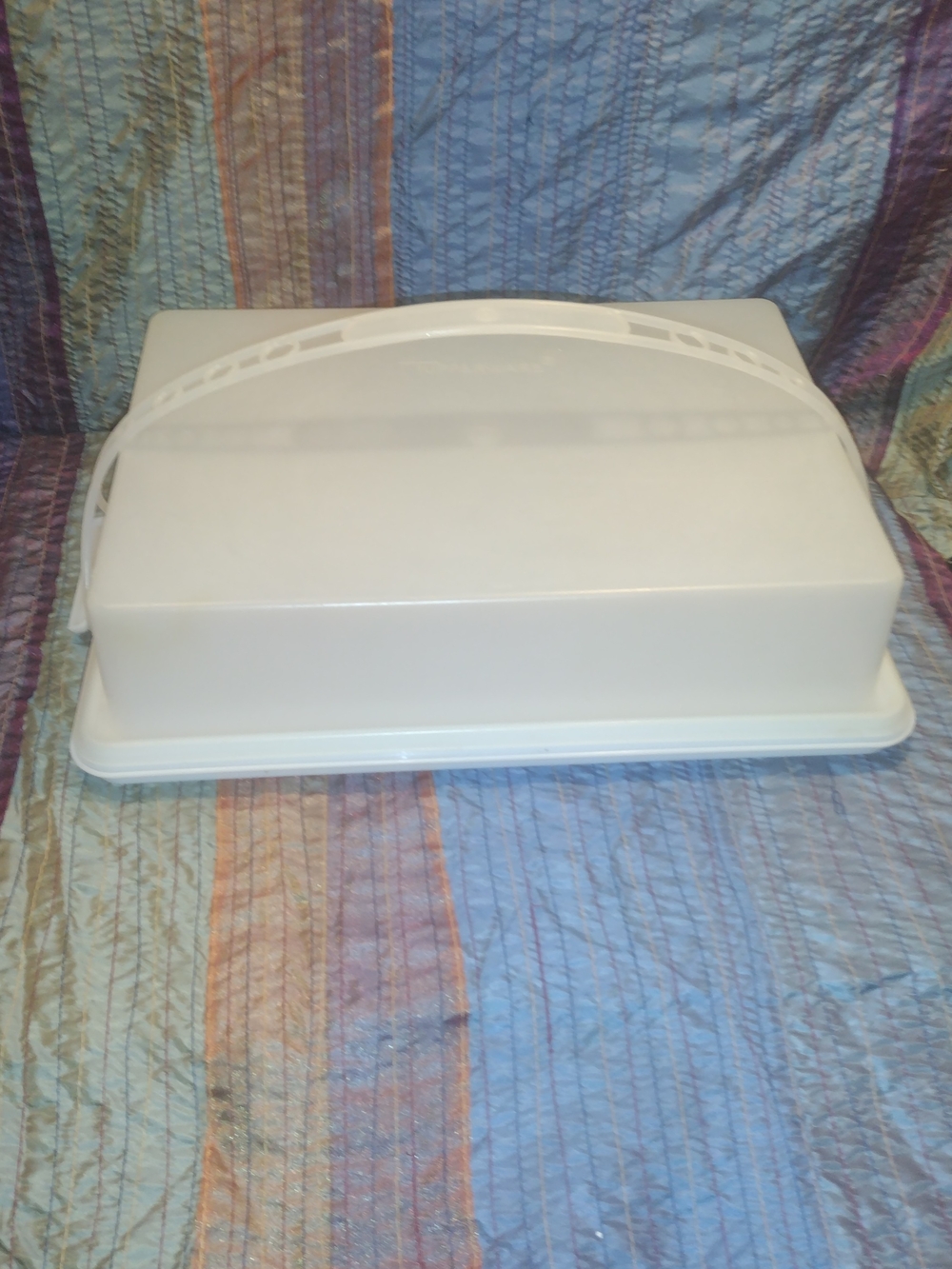 Vintage Tupperware Cake Carrier